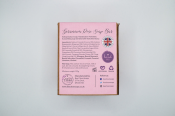 Geranium Rose Soap Bar by Bee Clean